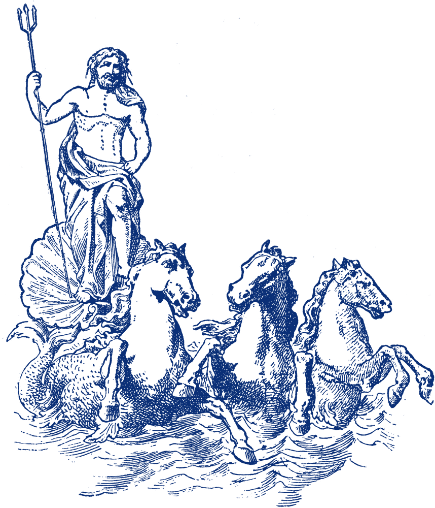 Homeric Hymn To Poseidon - Poseidon Greek God (1600x1024), Png Download