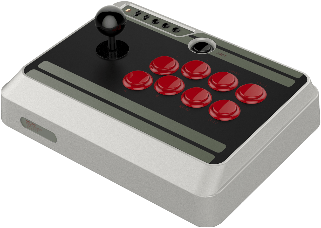 Fighting Gamer Or Just Looking For An Arcade Experience - 8bitdo Nes30 Arcade Stick For Nintendo Switch, Pc, (1280x954), Png Download