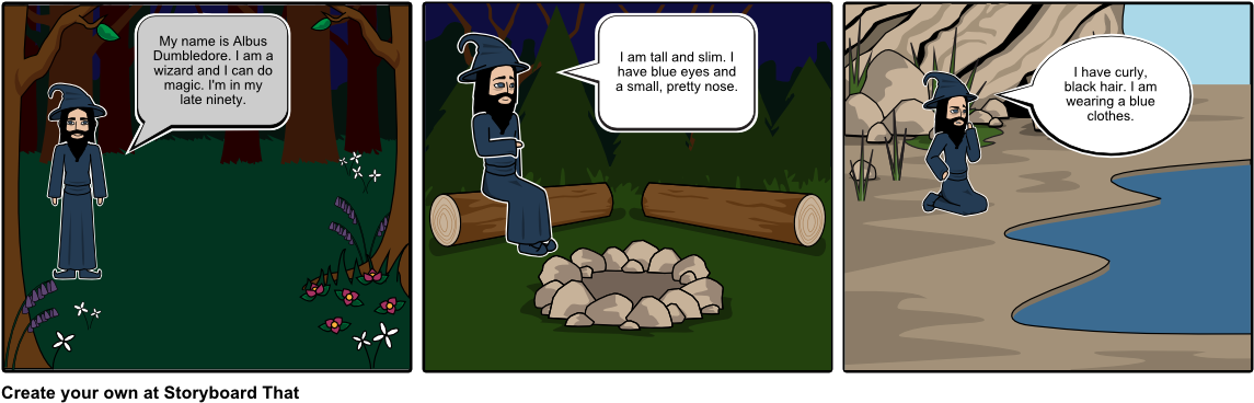 Dumbledore - Cartoon (1164x385), Png Download