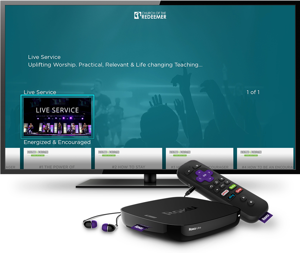 Mycor Tv Roku Home - Roku Ultra Streaming Player (1000x838), Png Download