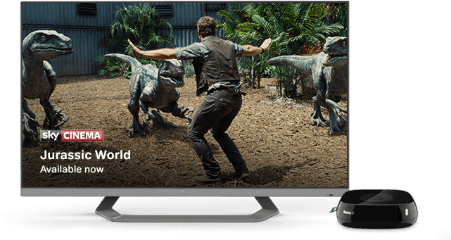 Watch Now Tv On Roku Device - Lebron Jurassic World (668x350), Png Download