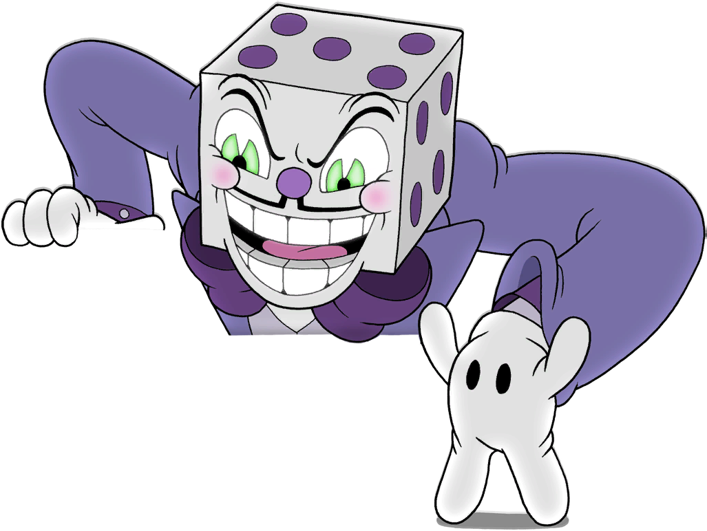 Cuphead King Dice Png (1027x772), Png Download