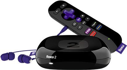 Roku Logo Png Roku - Roku 2 - 1080p - Wi-fi (474x277), Png Download