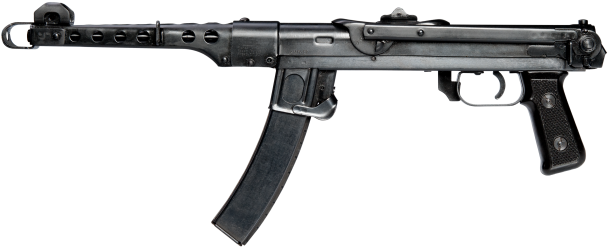 Looks More Like A Magwell Of A Pps-43 - Mpx Submachine Gun (630x286), Png Download