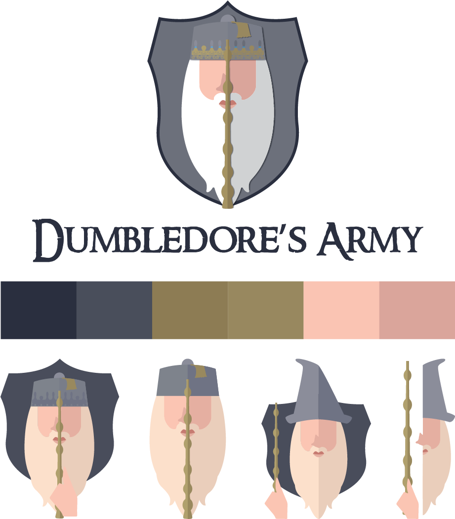 Dumbledore's Army • Interactive Art Installation - Dumbledore's Army (1000x1130), Png Download