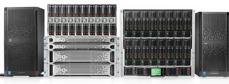 Hpe Servers (770x285), Png Download