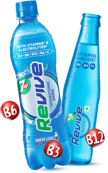 That Helps To Replenish Fluids And Important Electrolytes - 7up Revive (366x583), Png Download