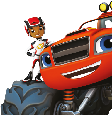 /blaze - Blade Y Los Monster Machine En Español (400x400), Png Download