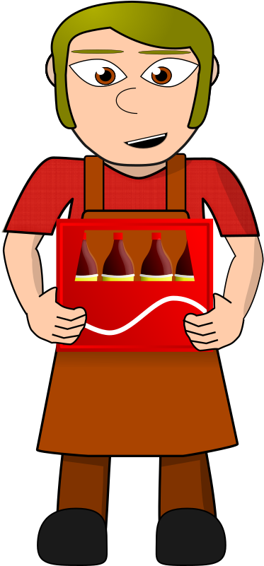 Medium Image - Cartoon Villager (435x800), Png Download