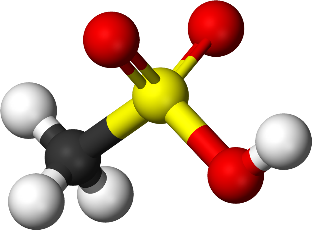Preparation - Methanesulfonic Acid (1100x838), Png Download