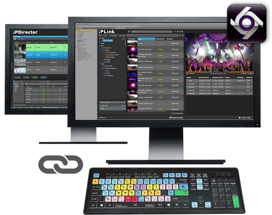 Editors Keys Avid Media Composer Backlit Pc Keyboard (920x920), Png Download
