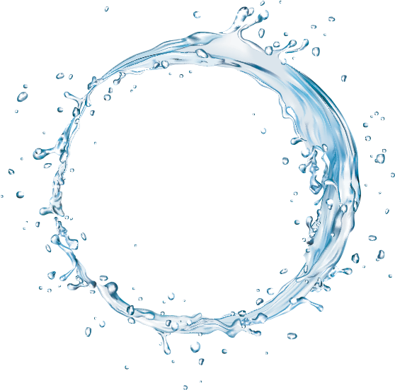 Hyaluronic Acid Water Splash Circle Full Size Png Download Seekpng