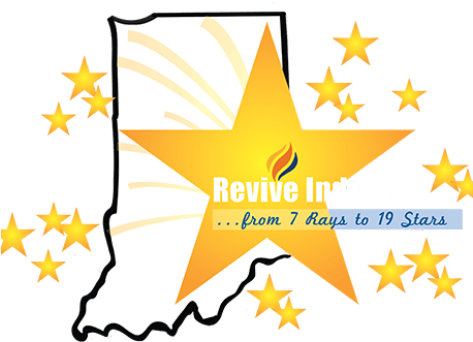 Pursuing Revival In Fort Wayne - Star (472x350), Png Download