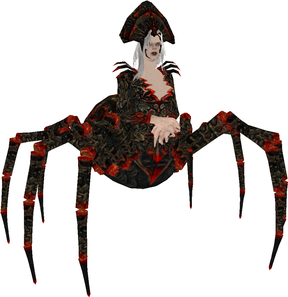 Killerexe True Female Spider Daedra The Elder Scrolls - Elder Scrolls Oblivion Spider Daedra (1042x1038), Png Download