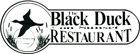 Black Duck Inn Logo - Duck (588x226), Png Download