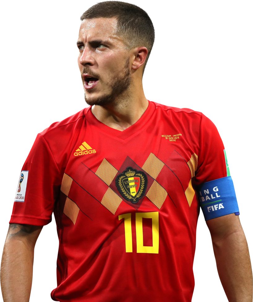 Eden Hazard Belgica 2018 Png (818x976), Png Download