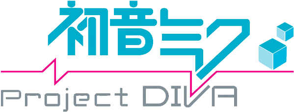 Hatsune Miku Project Diva Logo (629x250), Png Download
