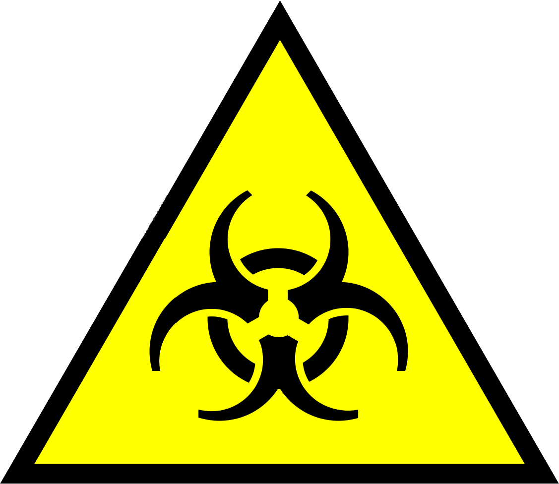 Biohazard Png - Riesgo De Caida A Mismo Nivel (1127x976), Png Download