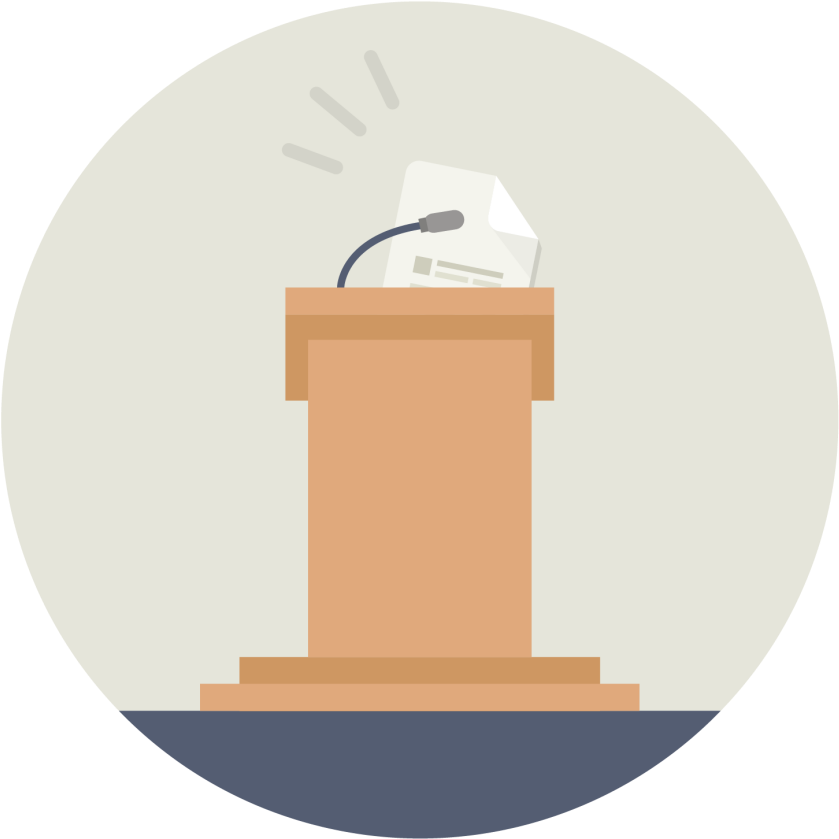 Vector Free Stock Martin Luther Clipart Stage Speech - Essay (1024x1024), Png Download