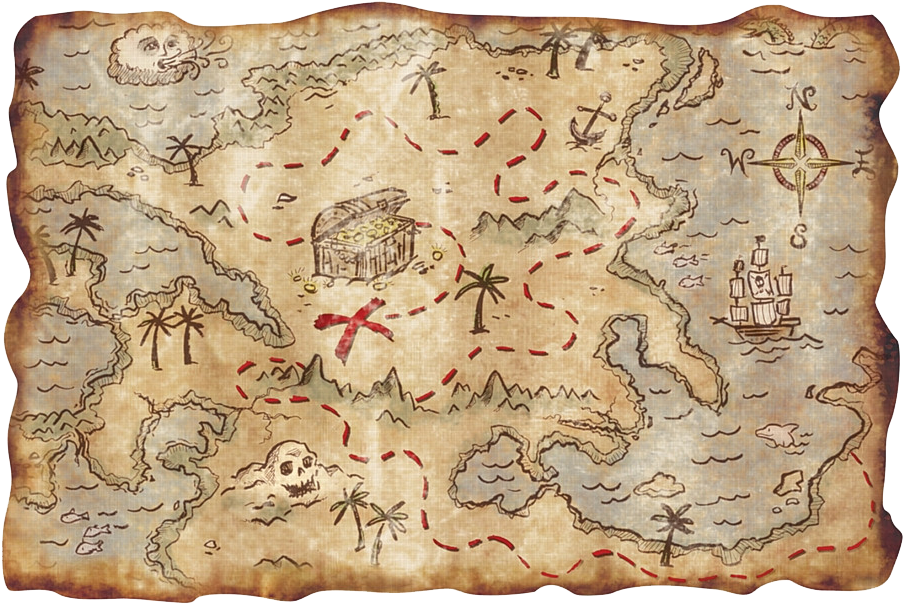 Fancy Webmaps Mit Dusp - Mappa Caccia Al Tesoro (1000x673), Png Download