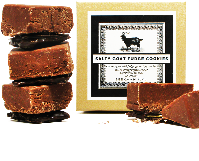 Salty Goat Milk Fudge Cookie - Beekman 1802 Llc (800x800), Png Download