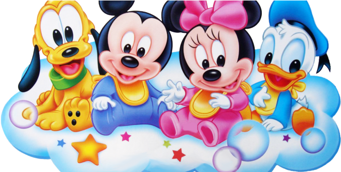 Important Packing Tips For Babies At Walt Disney World - Minnie E Mickey Baby (720x340), Png Download