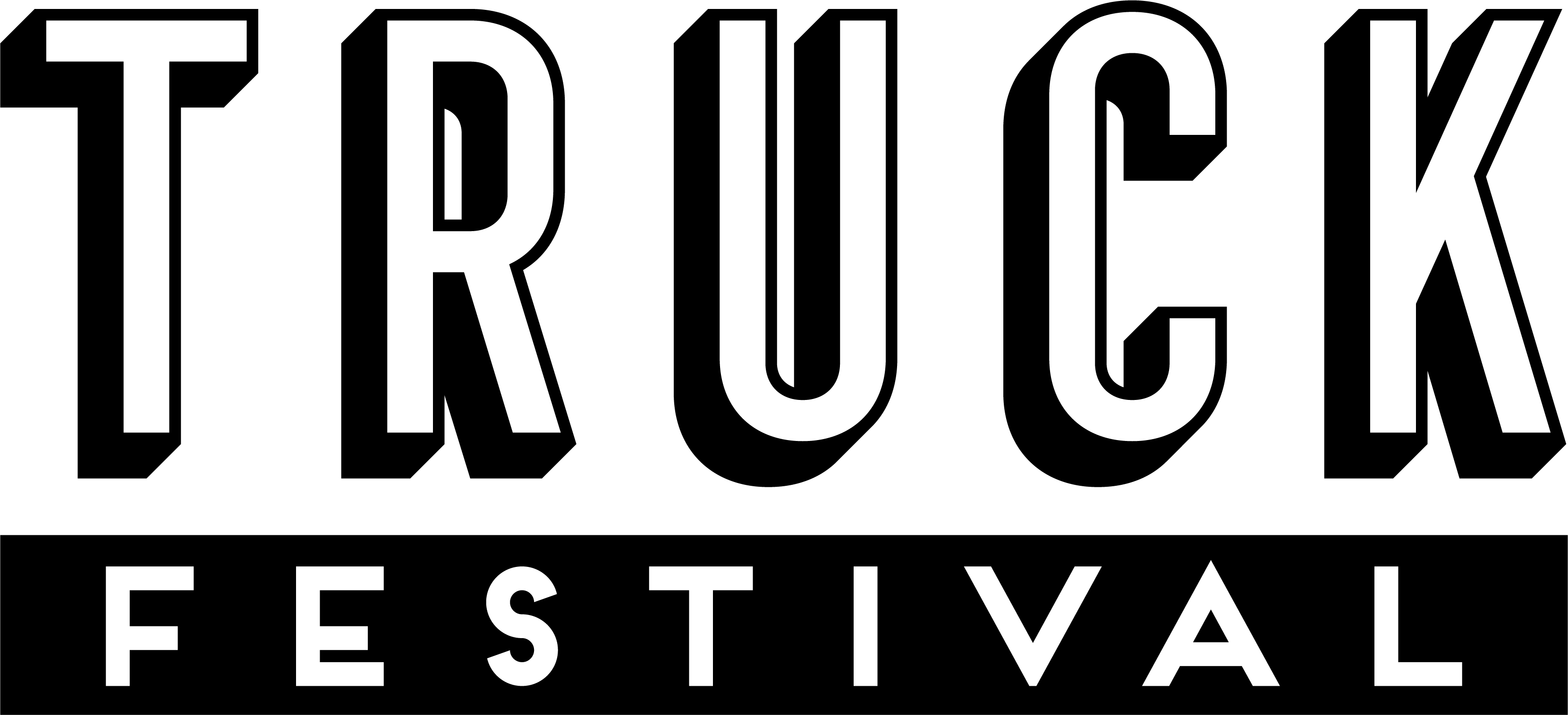 Truck Fest Logo (3321x1516), Png Download