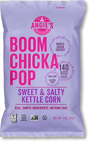 Angie's Boomchickapop Kettle Corn, Sweet & Salty, 7 - Boom Chicka Pop Light Kettle Corn (289x460), Png Download