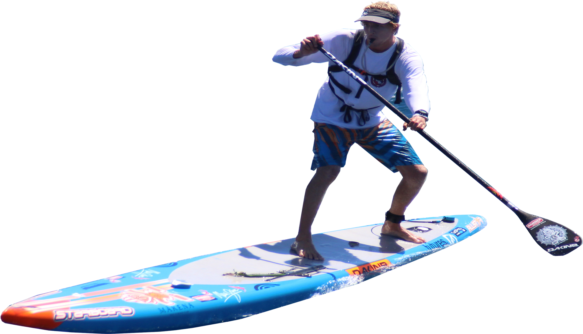 Conner Baxter Png Newest - Standup Paddleboarding (2000x1107), Png Download