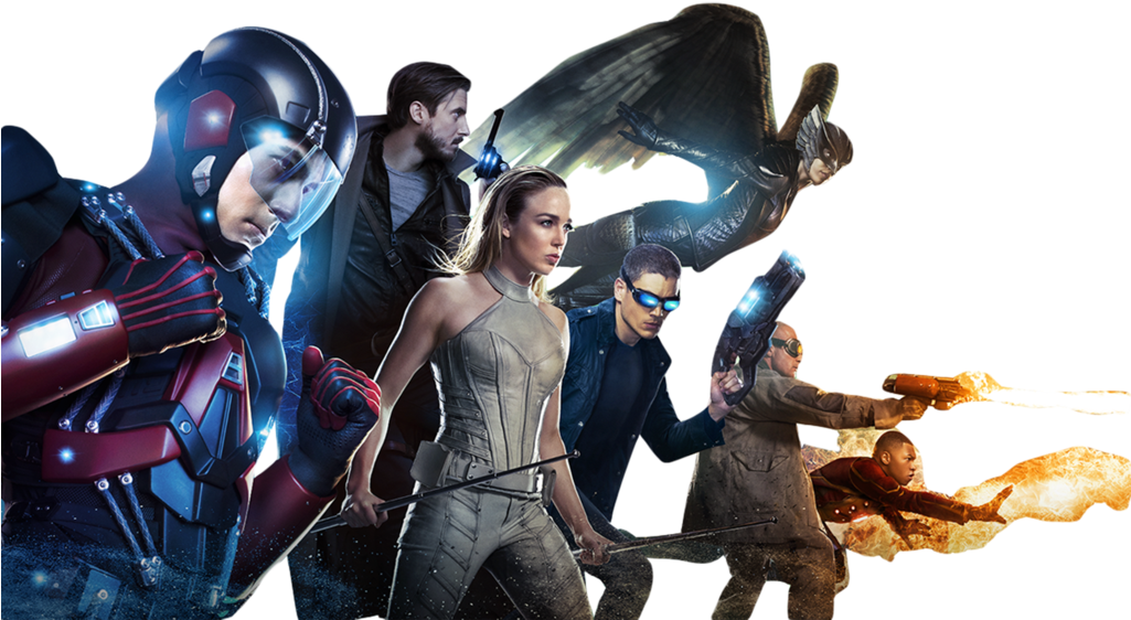 Png Rip Hunter - Dc's Legends Of Tomorrow Temporada 2 (1024x572), Png Download