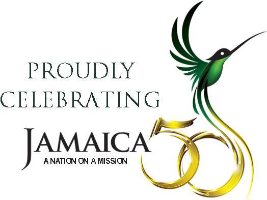 Constructing A Nation', Therefore, Celebrates The Independence - Jamaica 50 Celebration Logos (774x693), Png Download