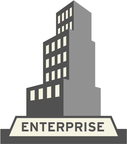 Icon-enterprise - Premise Big Data Architecture (600x657), Png Download