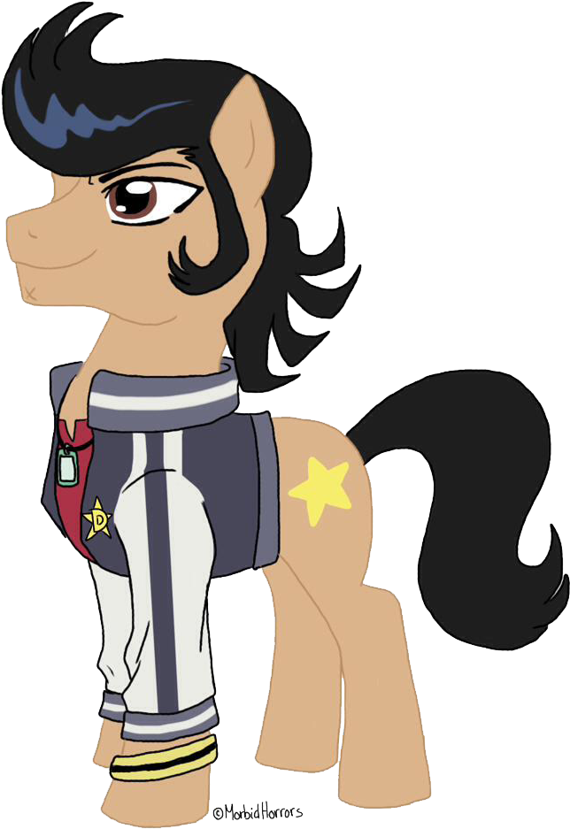 Morbidhorrors, Ponified, Safe, Simple Background, Solo, - Cartoon (768x1024), Png Download