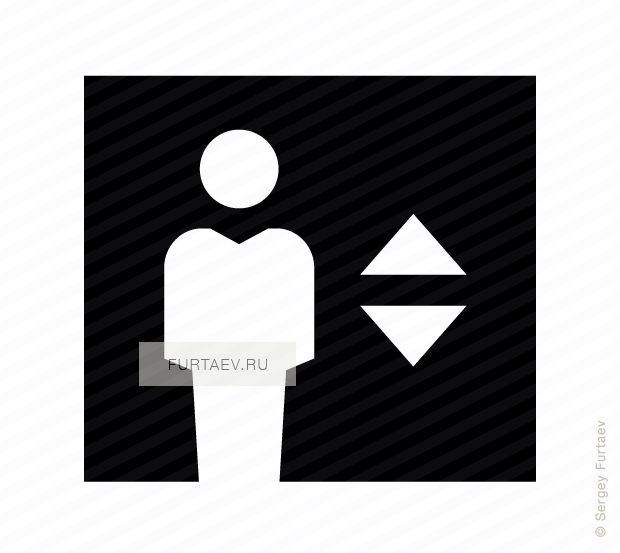 Vector Icon Of Man In Elevator - Dont Use Elevators Vector Png (620x553), Png Download