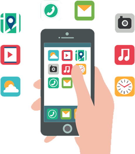 Enterprise Application Development - Hybrid Mobile Application (880x525), Png Download