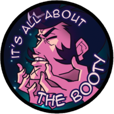 It's All About The Booty (400x400), Png Download