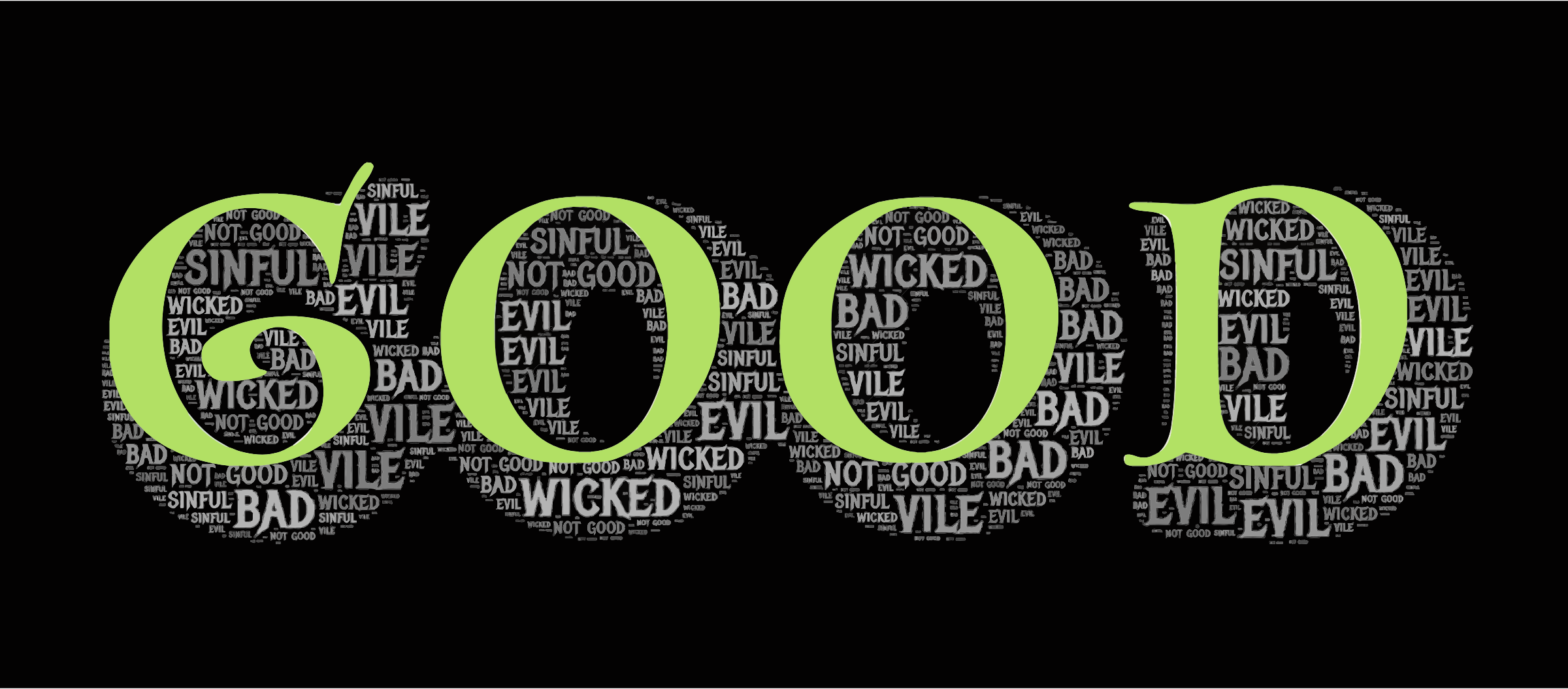 Big Image - Green Good Mugs (2400x1056), Png Download
