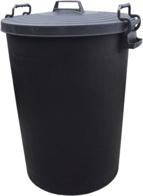 Free Png Bin Refuse Black Trash Png Images Transparent - Black Rubbish Bins (480x659), Png Download