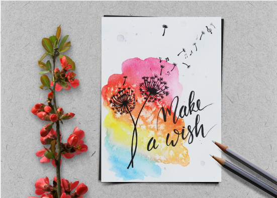 Greeting Card (550x605), Png Download