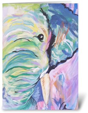 Wonderfully And Beautifully Made Greeting Card - Greeting Card (350x396), Png Download