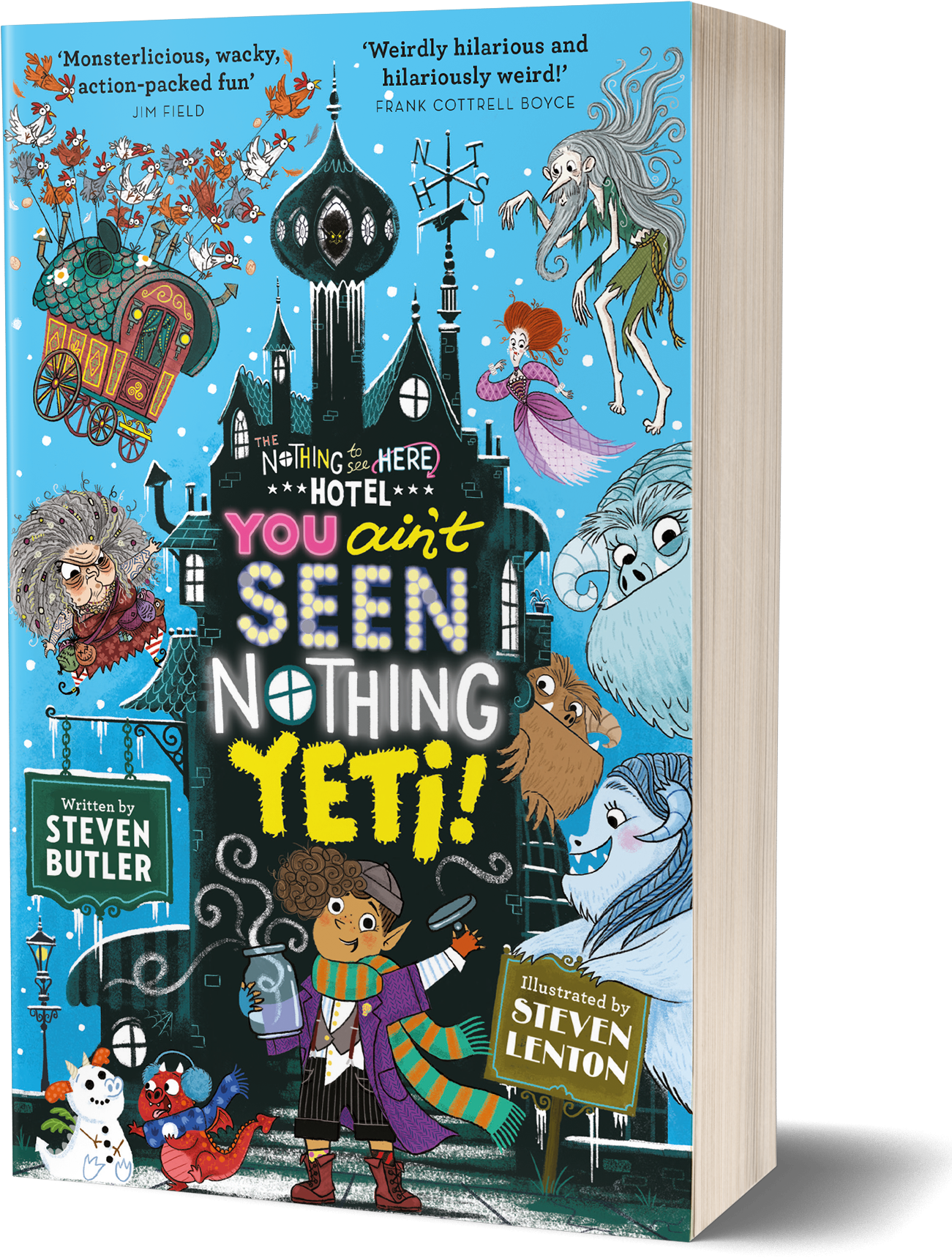 Meet The Gang - You Ain T Seen Nothing Yeti (1338x1788), Png Download