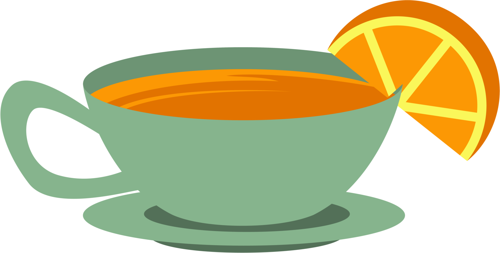 Tea Vector Png Clip Art Library - Mlp Tea Cutie Mark (1600x810), Png Download