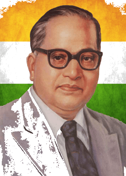 Image Of Br Ambedkar - Dr Ambedkar & Social Work (419x584), Png Download