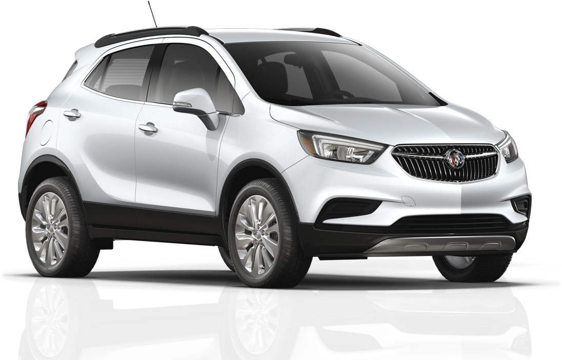 Introducing All New 2018 Buick Encore - 2018 White Buick Encore (1440x701), Png Download