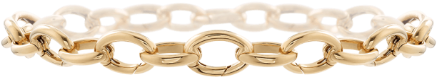 Charm Bracelet In Yellow Gold - Harry Winston Chain (760x500), Png Download