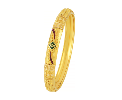 Download Tisca Gold Bracelet - Orra Jewellery | Transparent PNG