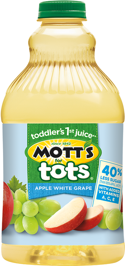 Motts Tots Apple Juice (580x970), Png Download