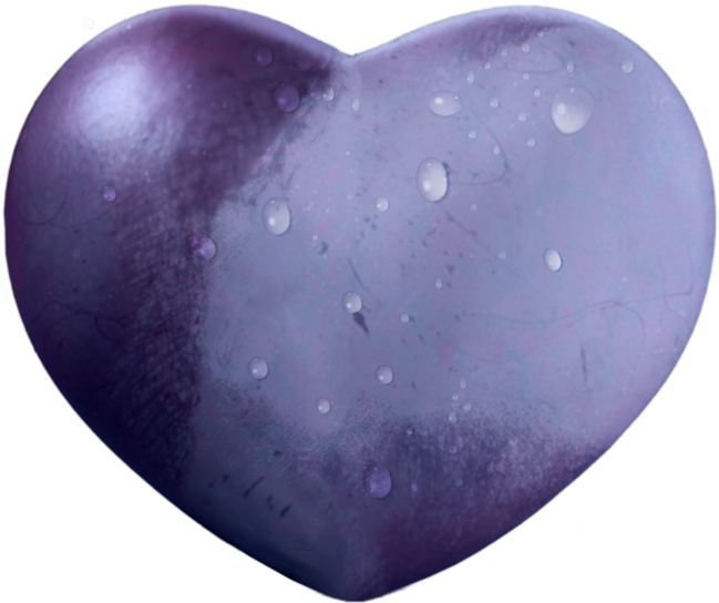 Our Grapes - Heart Grape (1024x975), Png Download