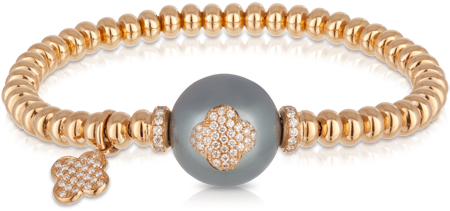 18ct Rose Gold Bracelet - Bracelet (630x630), Png Download