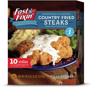 Chicken Fried Steak Box (325x375), Png Download